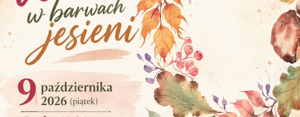 WIANEK W BARWACH JESIENI - WARSZTATY AKWARELI