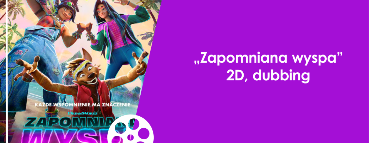 Grafika zapowiadająca animację: ,,Zapomniana wyspa'' 