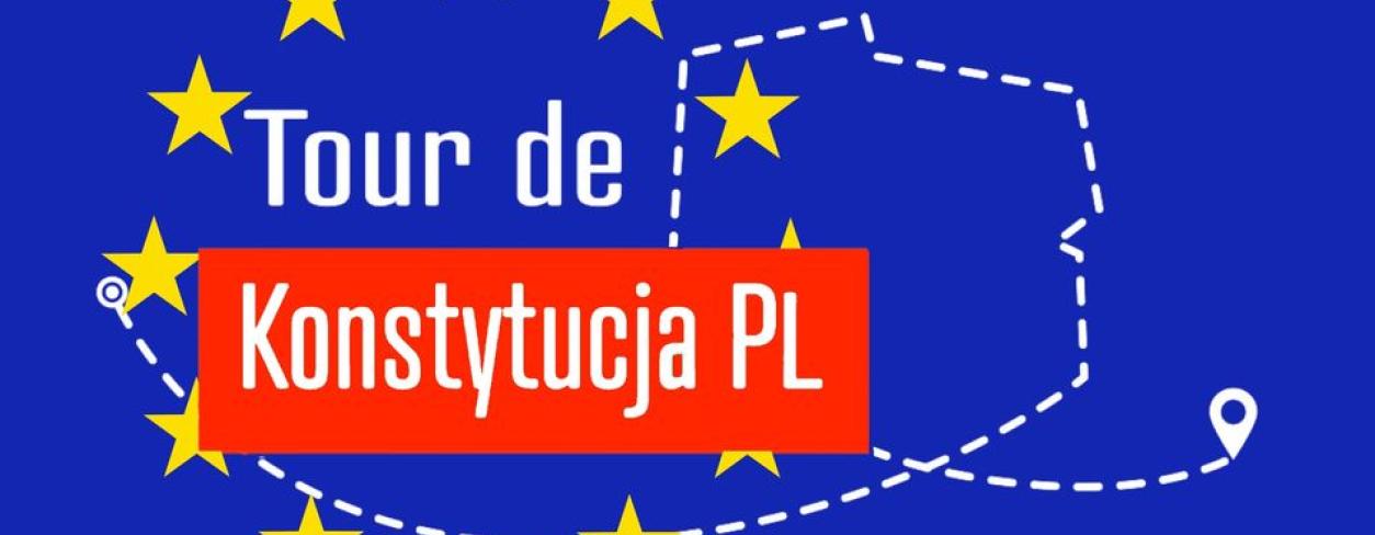 Logo akcji TOUR DE KONSTYTUCJA PL 