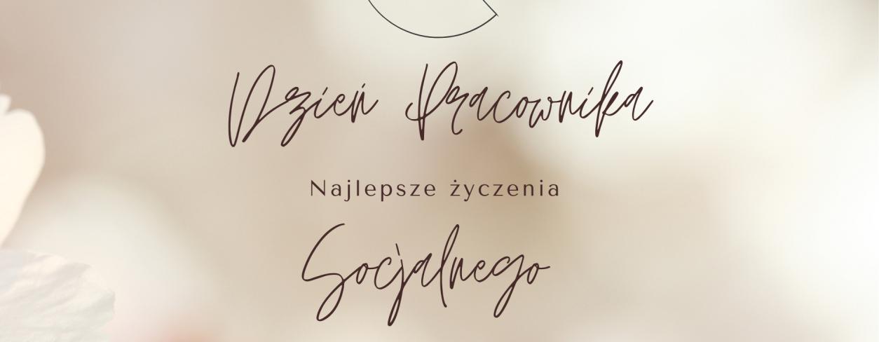 Dzień Pracownika Socjalnego,  rysunek serca na dłoni