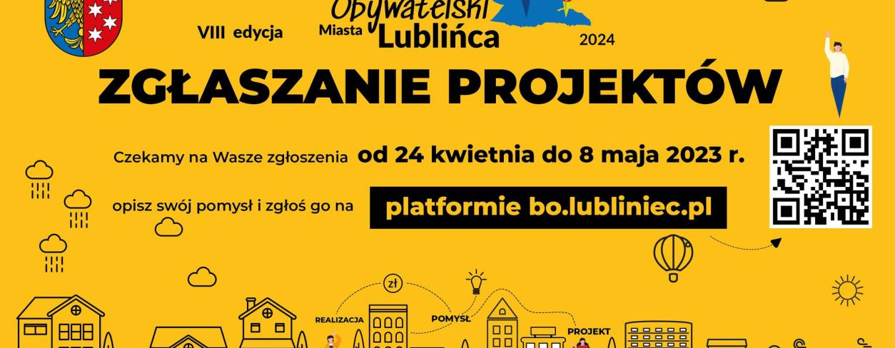 Grafika informacyjna dot. Budżetu Obywatelskiego 2024