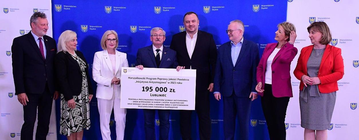 Uroczystość ogłoszenia wyników i wręczenia umów w ramach "Marszałkowskiego Programu Poprawy Jakości Powietrza" fot. Urząd Marszałkowski Województwa Śląskiego.