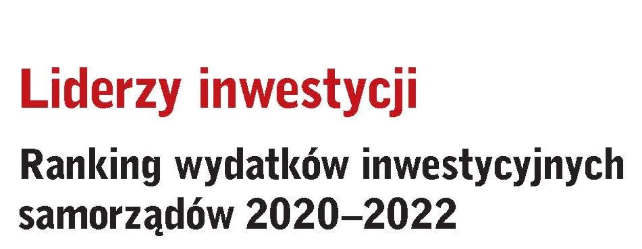 Wspólnota - liderzy inwestycji 