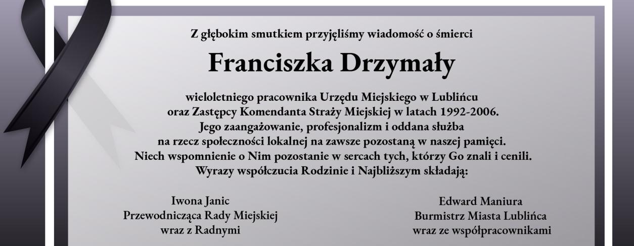Tekst kondolencji 