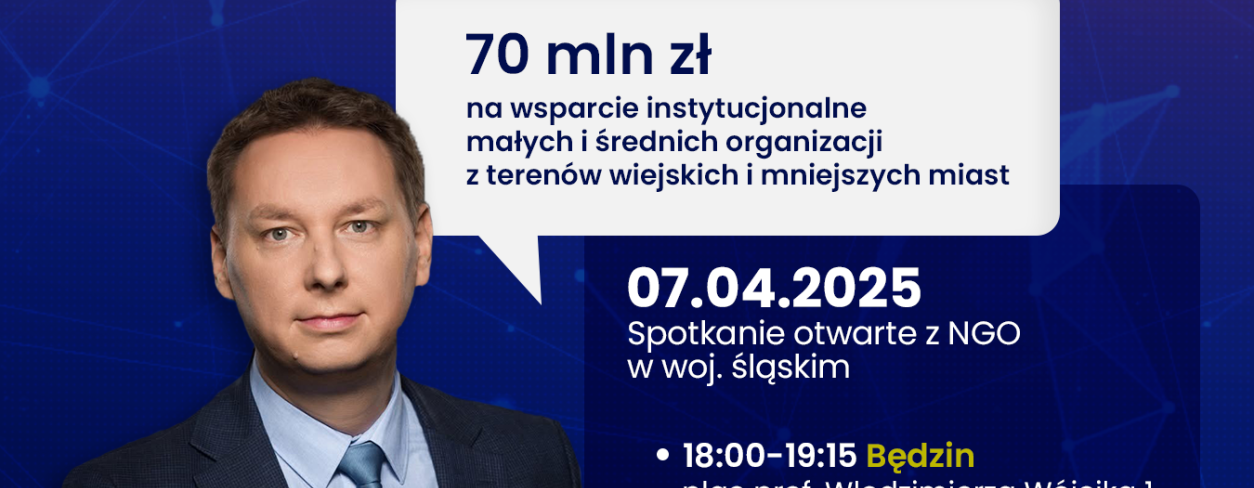 Grafika z informacjami o spotkaniu 