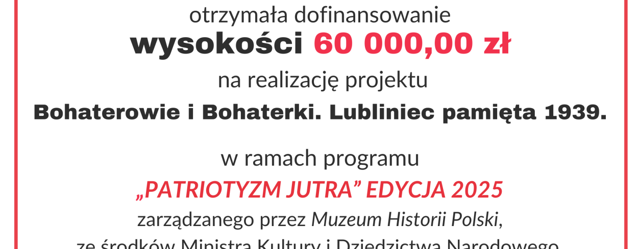 plakat informacyjny teść w opisie wydarzenia