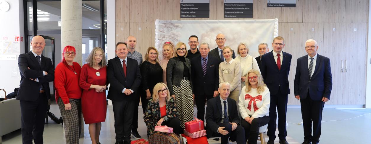 Radni Rady Miejskiej oraz przedstawiciele Urzędu Miejskiego 