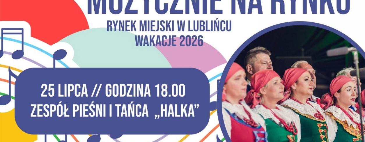Informacja o koncercie oraz zdjęcie chóru Halki 