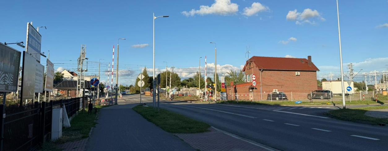 Przejazd w ciągu ul. Częstochowskiej 