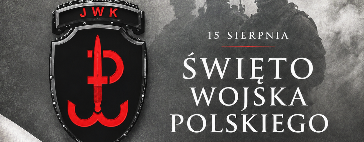 Plakat z okazji Święta Wojska Polskiego