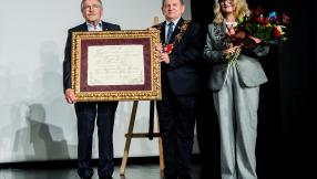 Dr Johannes Georg Bednorz Honorowym Obywatelem Miasta Lublińca