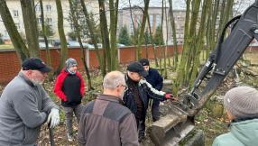 Prace na Cmentarzu Żydowskim 