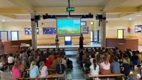 Warsztaty „Eko szkoła i przedszkola” w ramach projektu „Edukacyjnej kampanii ekologicznej dotyczącej ochrony powietrza na terenie Gminy Lubliniec”, dofinansowane ze środków Narodowego Funduszu Ochrony Środowiska i Gospodarki Wodnej