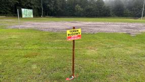 boisko trawiaste - Stadion Miejski w Lublińcu 