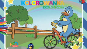 Okładka kolorowanki ekologicznej