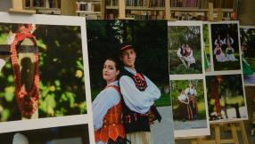 wernisaż wystawy Czesławy Włuki- Noc bibliotek "Folk na tak"