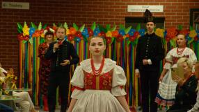 pokaz mody folklorystycznej- Noc bibliotek "Folk na tak"