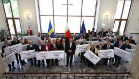 Uroczystość ogłoszenia wyników i wręczenia umów w ramach "Marszałkowskiego Programu Poprawy Jakości Powietrza" fot. Urząd Marszałkowski Województwa Śląskiego.